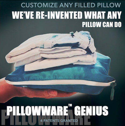 PillowWare™ Genius by SleepPower™: Pillow Height Adjusting Casing
