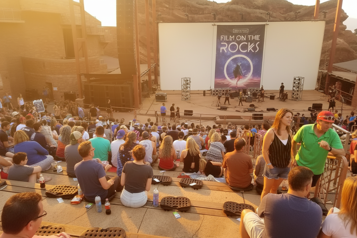 Film on the Rocks - Subtle Sunset