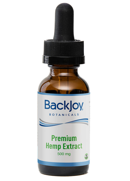 Premium Hemp Extract Oil 500mg by BackJoy Botanicals